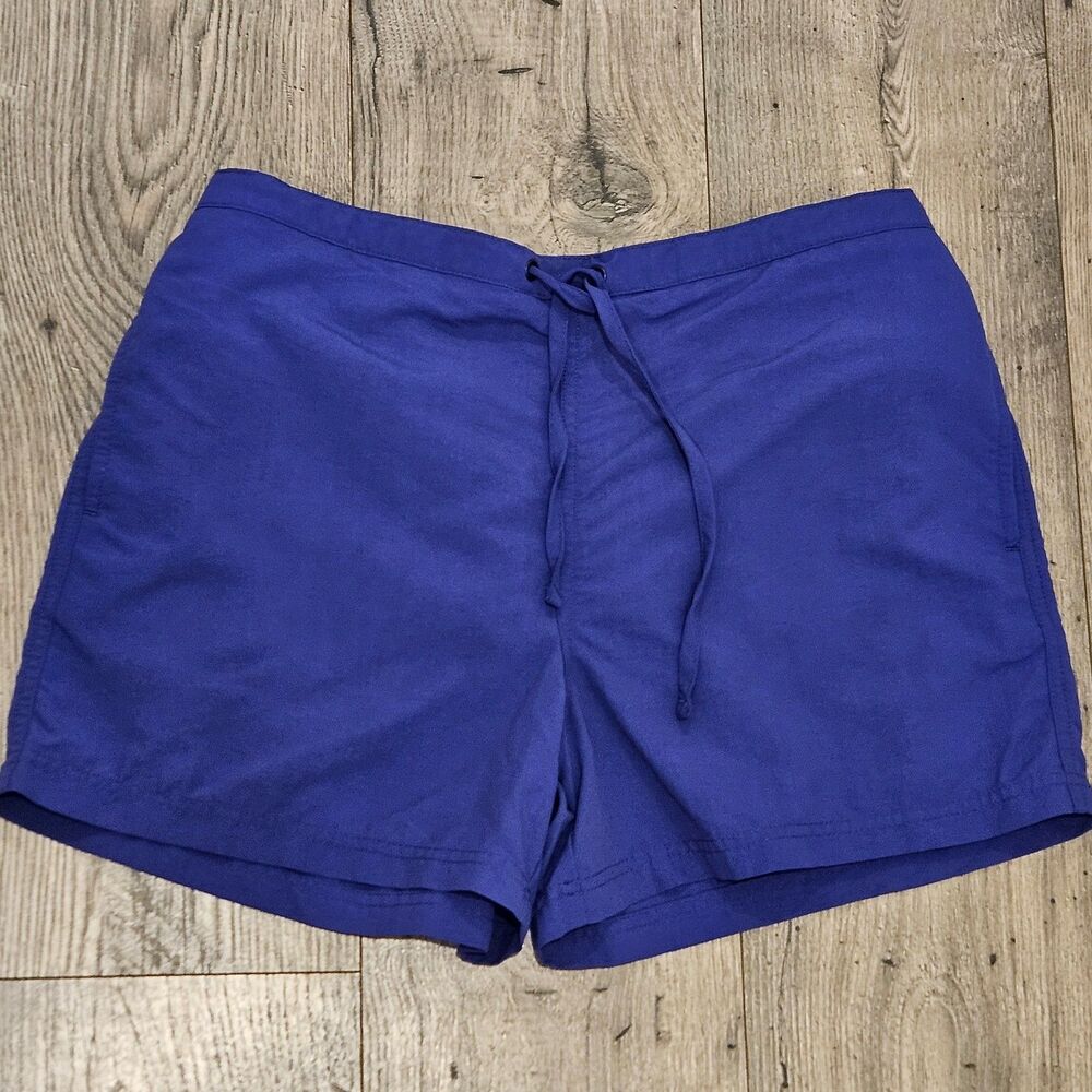 L.L. Bean Purple Beach Board Swim  Shorts  Lined Woman Size S